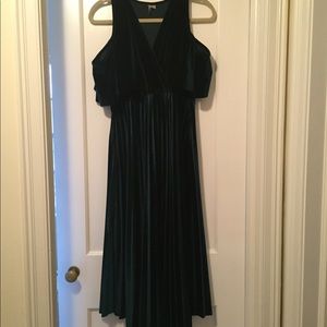 ASOS Maternity velvet dress